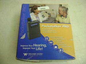 Williams Sound Pocketalker Pro Personal Hearing Amplifier Pkt Pro1 0 C1