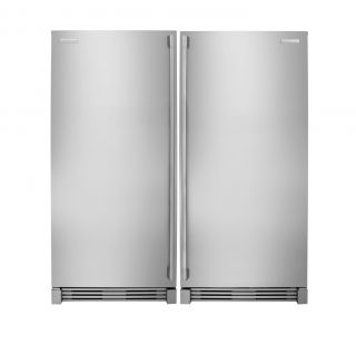 New Electrolux Icon Stainless Steel Refrigerator Freezer Combo with Trimkit