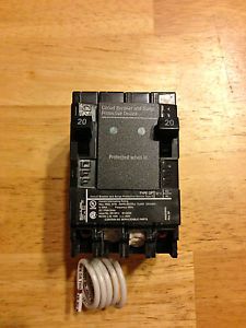 Siemens QSA2020SPD Whole House Surge Protection Two 20 Amp Circuit Breakers