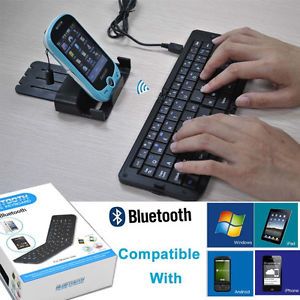 Bestek Bluetooth Folding Wireless Keyboard 4 I Pad iPhone Android Smartphones PC