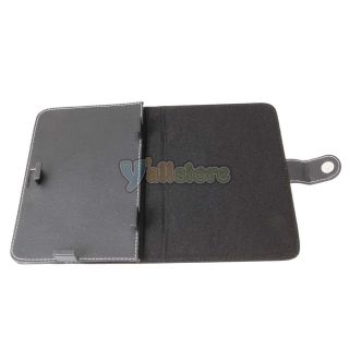 New Universal Leather Case Stand Cover for 7" Tablet PDA MID Black
