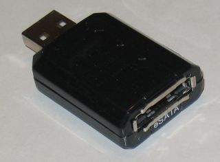 USB 2 0 to eSATA Cable Plug Converter Adapter Connector