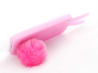 Gel Animal Bunny Rabbit Cute Ear Ears Protective Case Fluffy Detail for iPhone 5