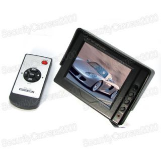 3 5 " LCD Video Camera Monitor 2 Input for Car Rearview