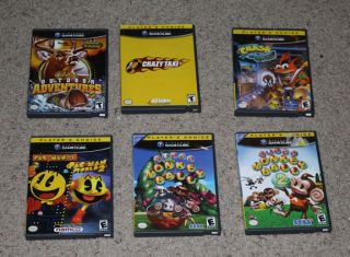 Great for Kids Lot of 9 Wii GameCube Games 4 Controllers Donkey Kong Pac Man