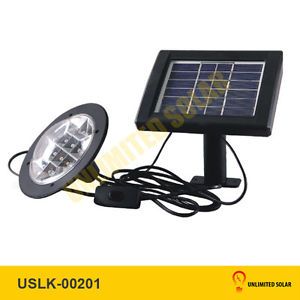 Solar Powered 12 LED Matrix Solar Light Kit