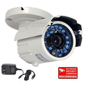 Sony CCD Audio Video Outdoor Day Night Security Camera IR Surveillance CCTV 3A5