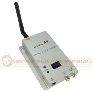 2 4GHz Wireless 8CH Video Audio Receiver for CCTV Security Camera