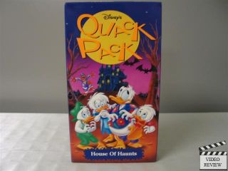 Quack Pack House of Haunts VHS Disney Walt Disney Home Video 786936034325