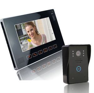 9" Color TFT LCD Sensitivity Touch Pad Video Door Phone Monitor Camera Intercom