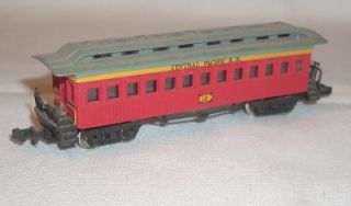 N Scale Trains Bachmann Old Timers Central Pacific CPRR Coach Passenger Car 3
