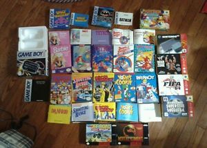Nintendo NES Games Boxes Lot