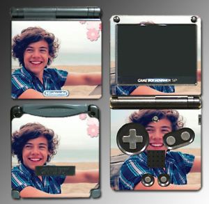 One Direction Harry Styles Take Me Home Video Game Skin Cover Nintendo GBA SP