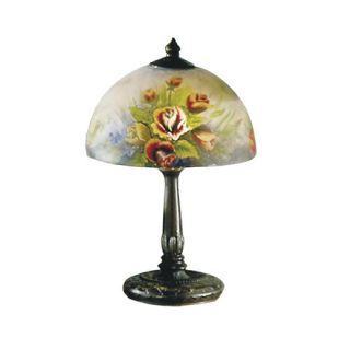 Dale Tiffany Rose Dome 2 Light Table Lamp