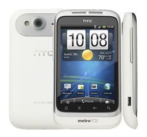 HTC Wildfire s White MetroPCS Android Smartphone New