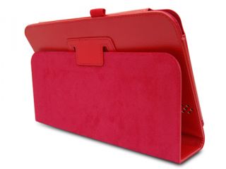 New Red Magnetic Folio PU Leather Case Cover Stand for  Kindle Fire HD 8 9