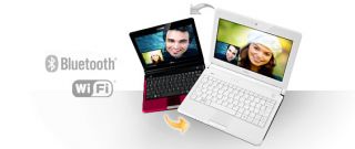 Fujitsu M Series Model M2010 Netbook Laptop Notebook w AC Adapter 160 GB HD