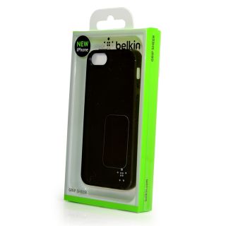Genuine Belkin Grip Sheer Translucent Black Case Cover for iPhone 5 F8W093VFC00