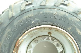 02 Polaris Sportsman 400 4x4 Rear Wheels Rims 25" Goodyear Tires