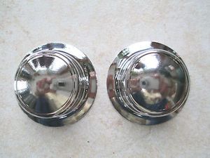 2 Antique Vintage Tricycle Pedal Car Toy Car or Wagon Wheel Covers Hubcaps
