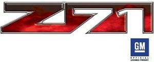 Z71 Chevy Avalanche Truck Decals Fire Red OLP003