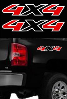 2 4x4 Decals Stickers Universal 4x4 Decal Ford Offroad Truck Accessories