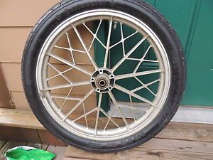 1979 BMW R100RT Front Snowflake Wheel Continental Tire R100 R100S R100RS R80RT
