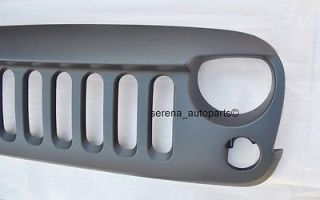 07 13 Jeep Wrangler JK Grille Grill Color Black Chrome Angry Birds Style Newest