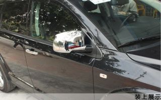Chrome Body Side Mirror Cover Trim for 2013 2014 Dodge Journey