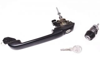 Ignition Door Handle Lock Key Set VW Jetta Golf GTI Cabrio MK3 Genuine OE