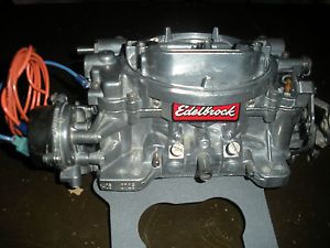 SBC Edelbrock 1406 Electric Choke Carburetor 600 CFM Ford Chevy Carb 350 302 327