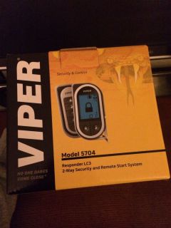 Viper 5704 Car Alarm and Remote Start System New in Box