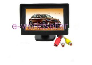 4 3" 2CH Digital Monitor for Car Rearview Camera DVR