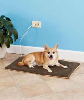 Mocha Electric Heating Thermo Pet Mat Pad for Cats or Small Dogs Cold Floors