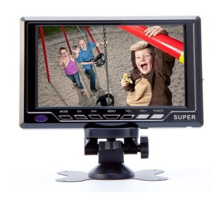 L0641 New 7" LCD Screen Digital Car TV Monitor M1 Stand Alone Headrest USB SD