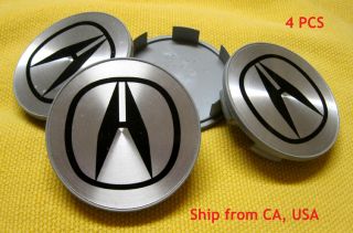 4 Pcs Set New Acura Wheel Center Caps Cap Hub Wheel Caps 68mm for MDX CL TL Etc