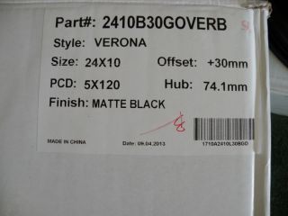 24" Giovanna Verona Wheels Matte Black Chevy Camaro SS RS LS Chevrolet Lip