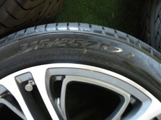 20" Wheels for BMW x5 x6 Tires Staggered Concave Gunmetal Xdrive E53 E70 E71