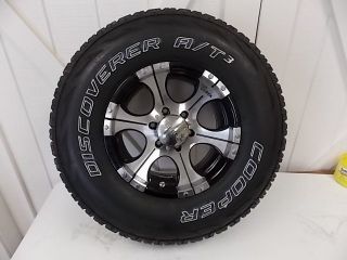 Set of 4 16 inch Dick Cepek Rims Chrome with Cooper Discoverer A T3 Tires