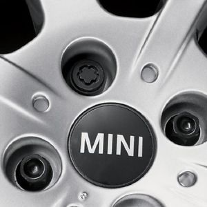 Mini Cooper Wheel Rim Locks Anti Theft Set of Four New