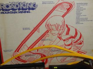 1974 Mattel Road King Mountain Mining Playset w Hot Wheels Redline Semi Truck