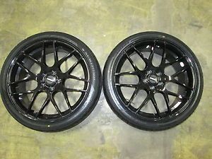Black Mustang AMR Wheel Sumitomo Tire Kit 20x8 5 05 14 All