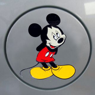 Cute Stickers Mickey Mouse Car Fuel Tank Cap Decal New Reflective Sign 039