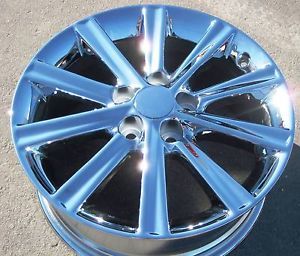Exchange Your Stock 2012 17" Factory Toyota Camry Hybrid XLE Chrome Wheels Rims