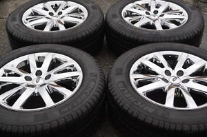 Ford Edge 18" Chrome Wheels Rims Tires 2011 2012 2013 3849