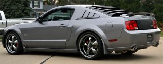 Black Chrome Mustang Bullitt Wheels 20x8 5 10" 20 inch Toyo Tires 2005 Rims