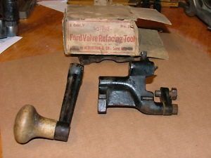 Old Antique Model T Ford Car Tool Valve Refacing Tool RARE