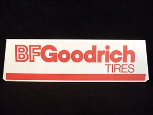Vintage BF Goodrich Tire Gas Station Display Sign Ratrod Race Car Garage