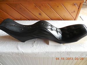 Iron Head Sportster Vintage 1970's Harley Davidson Motorcycle Seat King Queen