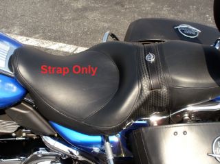 Road King Harley Davidson Seat Strap Leather HD Quick